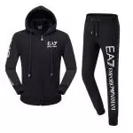 survetement jogging armani ea7 pas cher hoodie noir